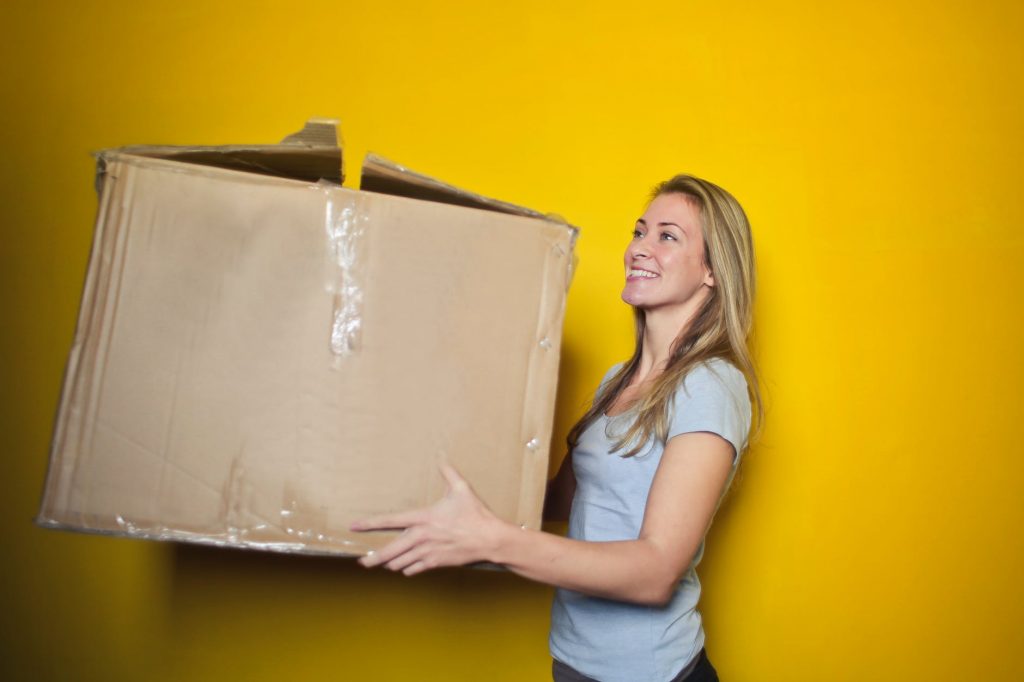 Lady Relocating