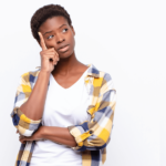 Lady Thinking.